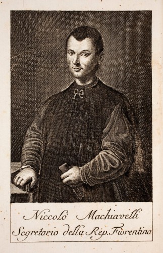 Niccolò Machiavelli, secretary of the Florentine Republic.