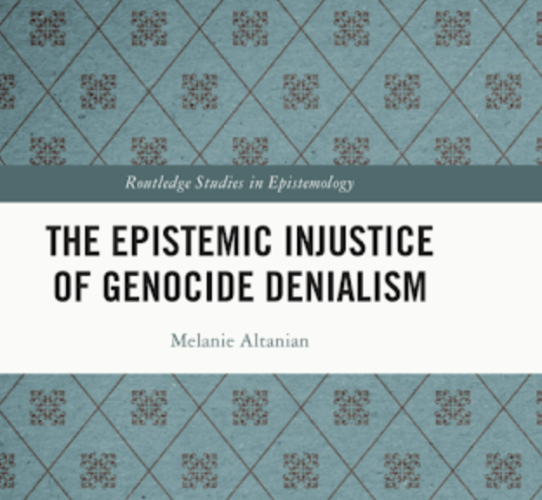 Book cover of Epistemic Injustice and Genocide Denialism