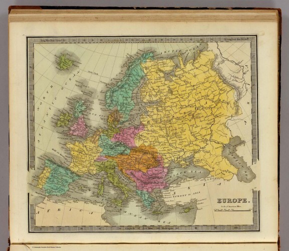 Map: Europe by Jeremiah Greenleaf.

Publication date: 1840.