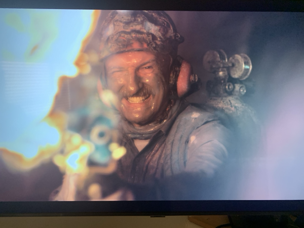 Picture of Burt shooting ass blasters 